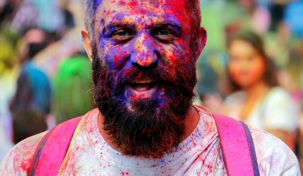 Bursa'da "renkli koşu festivali"