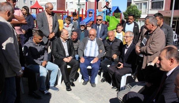 MHP Grup Başkanvekili Usta'dan şehit Aydın'ın ailesine ziyaret