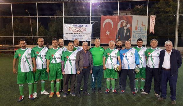 Ilgın'da halı saha futbol turnuvası başladı