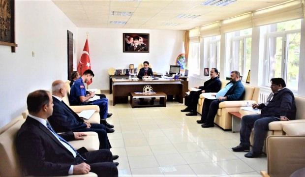 Seydişehir'de KPSS güvenlik toplantısı yapıldı