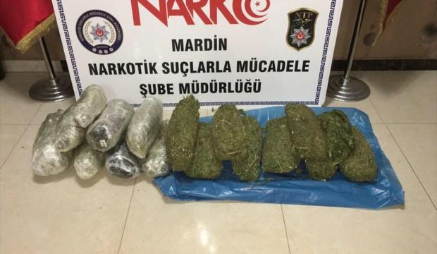 Mardin'de uyuşturucu operasyonları