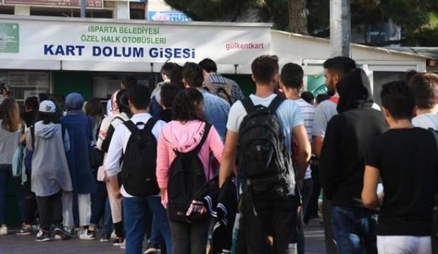 Ulaşım 1 lira olunca kentte adeta izdiham yaşandı