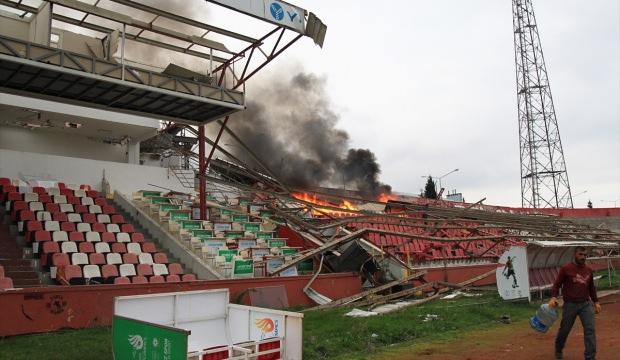 Samsun'da eski 19 Mayıs Stadyumu'nun yıkımına başlandı