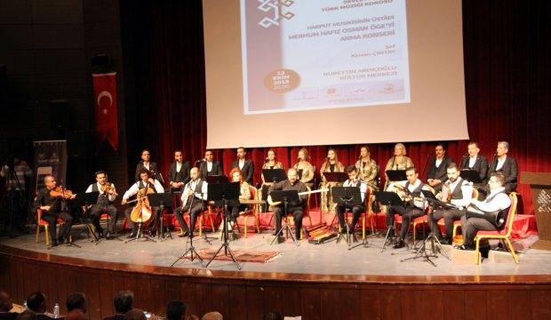 Elazığ'da Hafız Osman Öge anısına konser