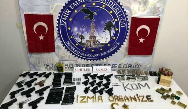 İzmir'de evinde tabanca ürettiği iddia edilen kişi tutuklandı