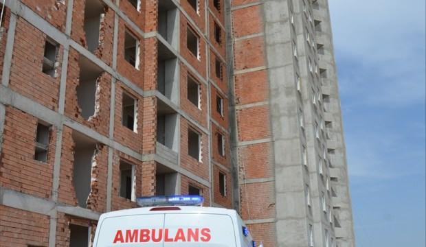 Karaman'da inşaatın 13. katından düşen işçi öldü