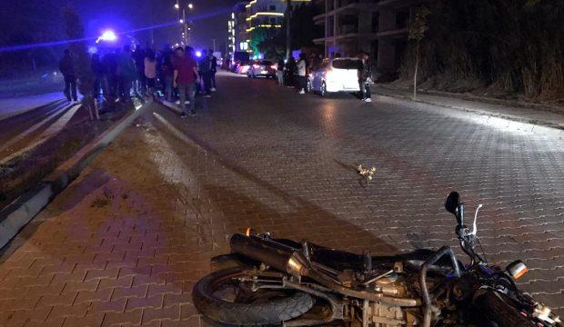 Aydın'da motosiklet direğe çarptı: 1 ölü, 1 yaralı