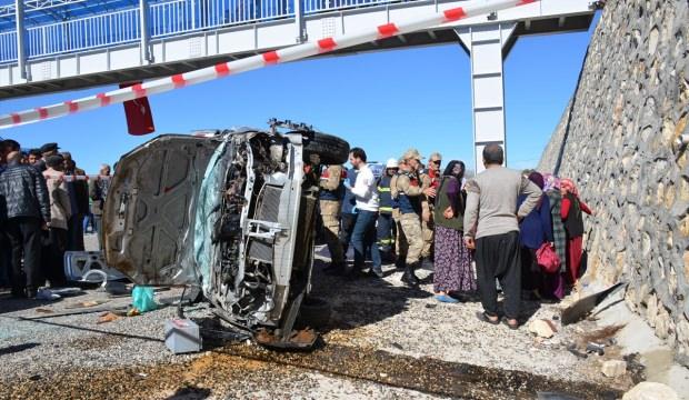 Adıyaman'da trafik kazası: 1 ölü, 4 yaralı
