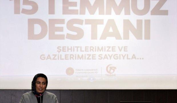 "Nihal Olçok'un Gözünde 15 Temmuz Destanı" konferansı