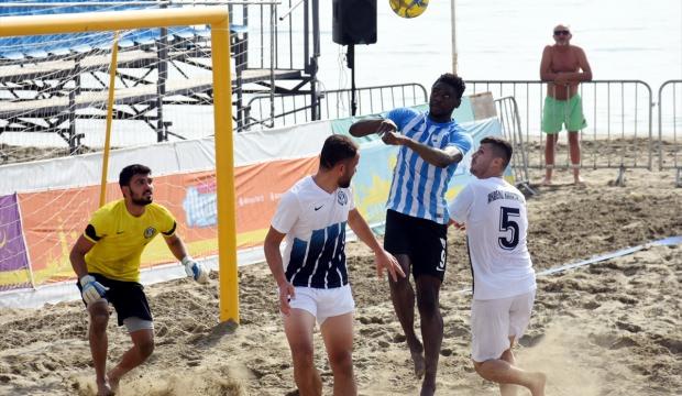 TFF Plaj Futbolu Ligi finalleri Alanya'da başladı