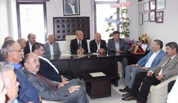 AK Parti İl Başkanı Kalaycı, muhtarları ziyaret etti