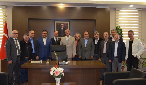 Yörükler, Kaymakam Kadiroğlu'nu ziyaret etti