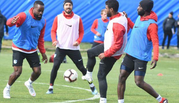 Erzurumspor'da Kasımpaşa maçı hazırlıkları