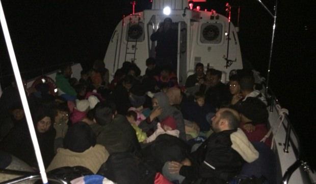 Didim'de 52 düzensiz göçmen yakalandı