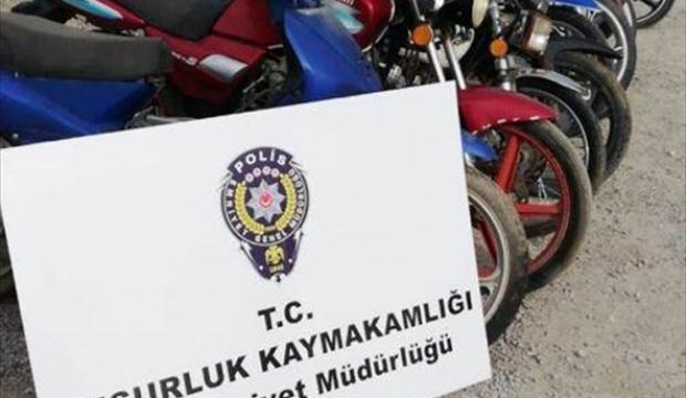 Susurluk'ta motosiklet hırsızlığı operasyonu