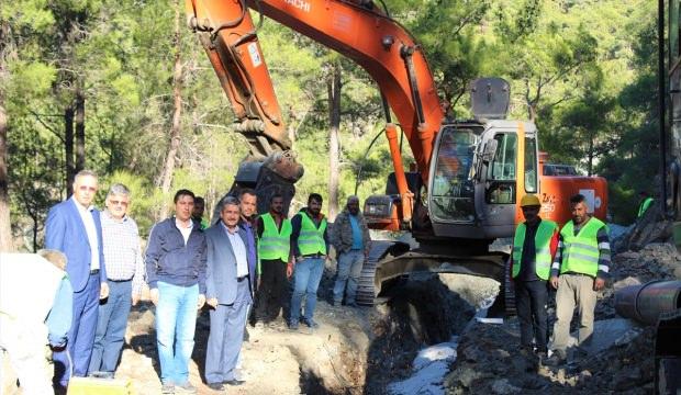 Kumluca'daki 13 mahallenin içme suyu sorunu çözülüyor