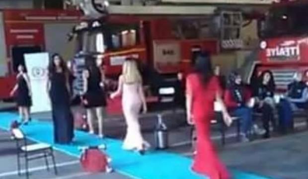 İtfaiyede defile skandalı! Başkan görevden alındı