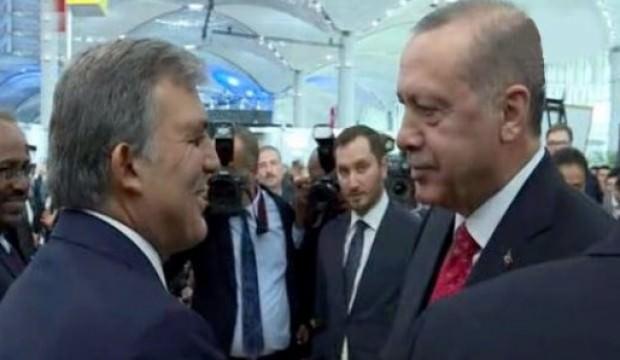 Abdullah Gül açılışa geldi! Samimi sohbet