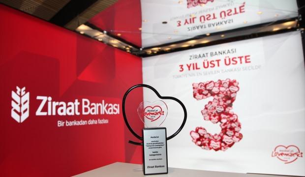 Ziraat Bankası 3'üncü kez en sevilen banka seçildi