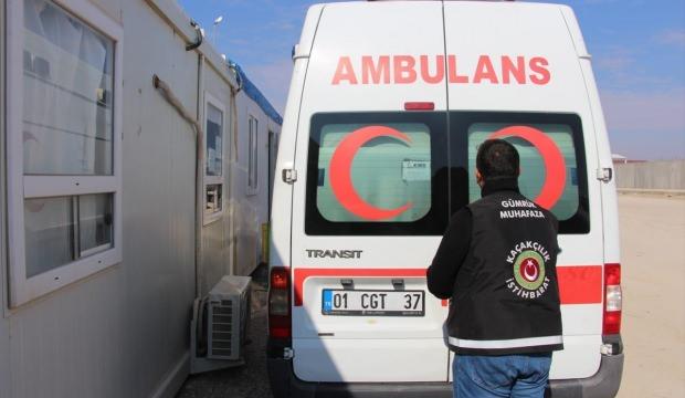 Suriye'den dönen ambulansta esrar ele geçirildi