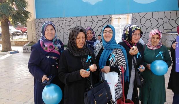 AK Parti'li kadınlardan "diyabet" yürüyüşü