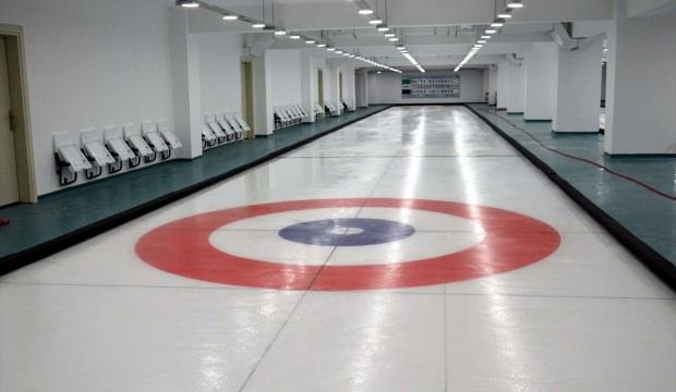 Türkiye'nin üçüncü curling salonu, Amasya'da hizmete açıldı