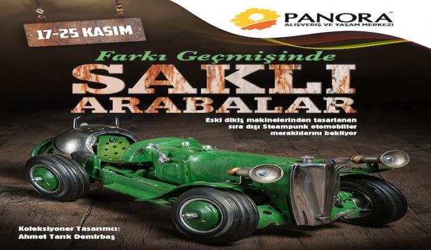 Dikiş makinasının arabalara dönüşümü Panora'da