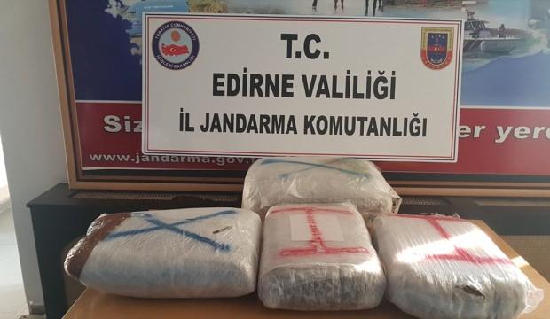 Edirne'de uyuşturucu operasyonu