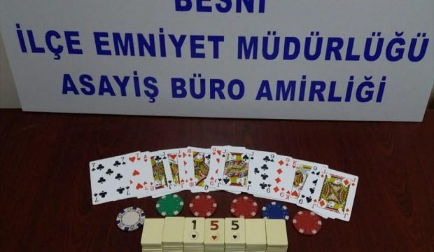 Adıyaman'da kumar operasyonu