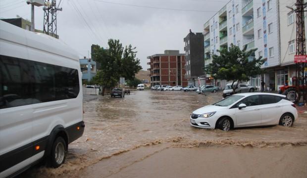 Mardin'de şiddetli yağış