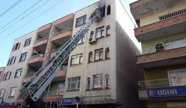 Diyarbakır'da ev yangını