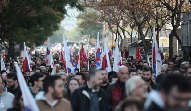 Yunanistan'da grev! Hayat durma noktasına geldi