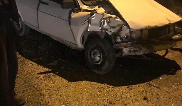 Baskil'de trafik kazası: 2 yaralı