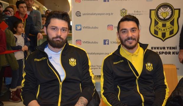 Yeni Malatyasporlu futbolcular taraftarlarla buluştu