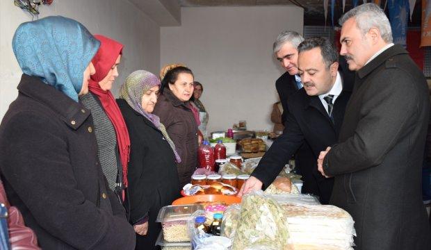 AK Partili kadınların yerli ürün pazarı