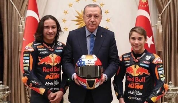 Cumhurbaşkanı Erdoğan, Can Öncü'yü kabul etti