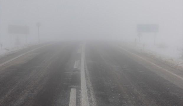 Sürücülere "buzlanma ve sis" uyarısı