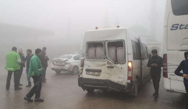 Bursa'da zincirleme trafik kazası: 7 yaralı