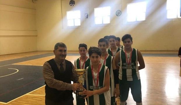 Bitlis'te Yıldız Erkekler Basketbol Şampiyonası