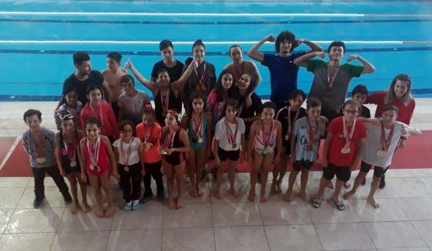 Uşak Gençlik Kulübü'nün yüzme başarısı