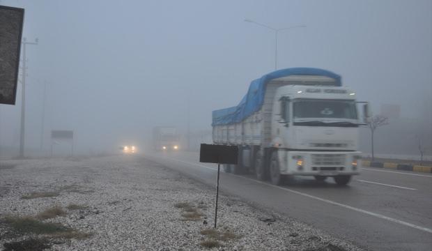 Kırıkkale'de yoğun sis