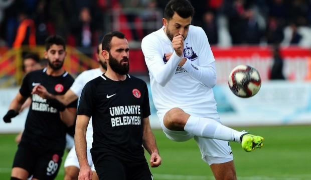 Ümraniyespor devreyi galibiyetle kapattı
