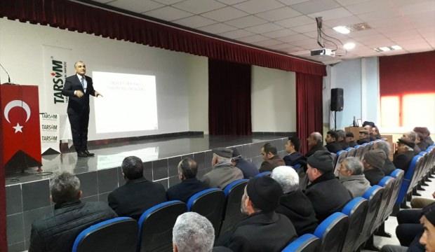 Özalp'ta TARSİM bilgilendirme toplantısı düzenlendi