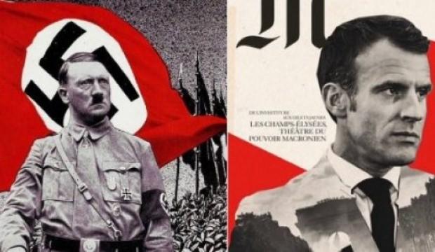 Macron&#39;u Hitler&#39;e benzettiler - DÜNYA Haberleri