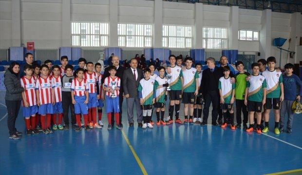 Futsal final maçı Havza'da yapıldı