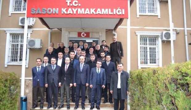 AK Parti Batman Milletvekili Özdemir'den Sason'a ziyaret