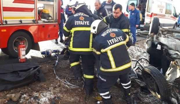 Nevşehir’de feci kaza! Ölü ve yaralılar var