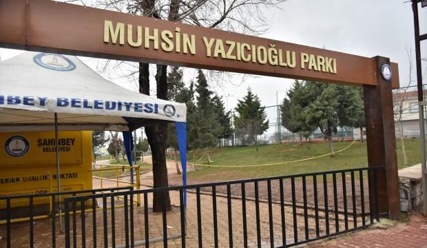 Gaziantep'te parkta toprağa gömülü cenin bulundu