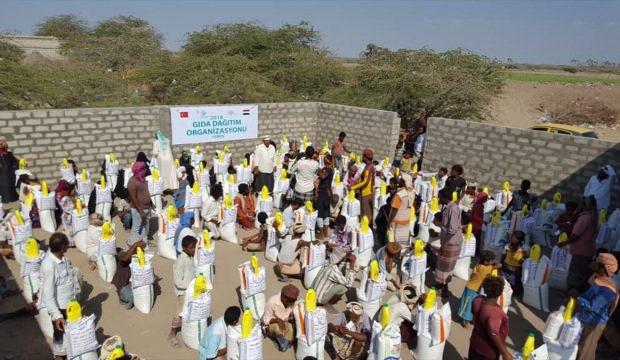 İİD'den Yemen'e gıda yardımı