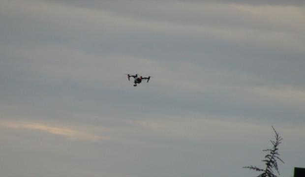 Gebze'de drone ile trafik denetimi